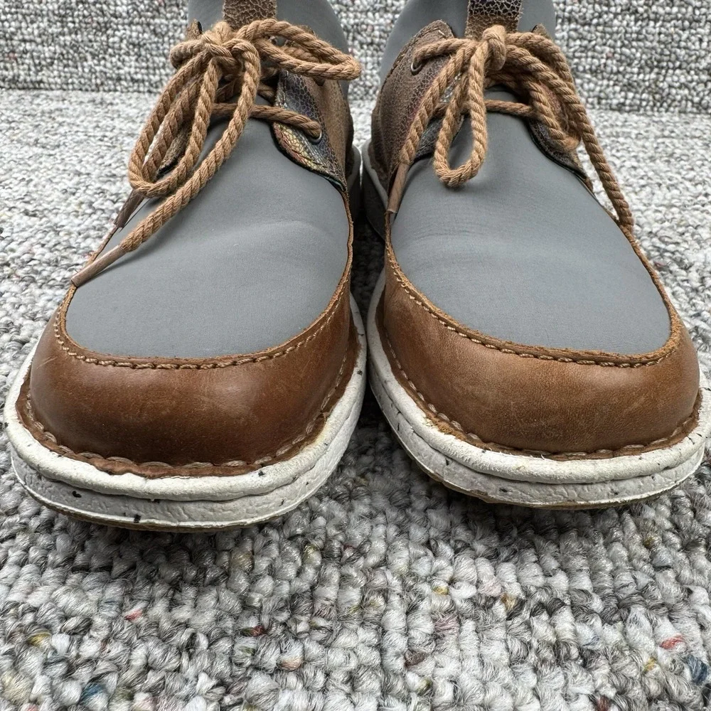 Justin Boots Vista Shoes Women 6 M Blue Gray Brown Casual Sneakers JL280